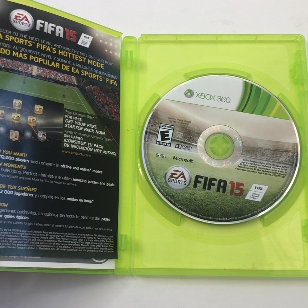 XBox 360 FIFA 15 game - Picture 2 of 2